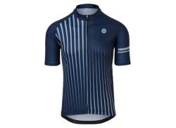 Agu Faded Stripe Fahrradtrikot K&#228; Essential Herren Blau