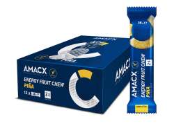 Amacx Energie Obst Riegel 38g - Pi&#241;a (12)