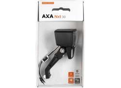 Axa NXT 30 Scheinwerfer LED 30 Lux Nabendynamo - Schwarz