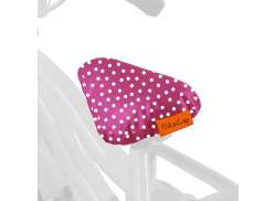BikeCap Sattel Abdeckung Kinderfahrrad Pink Dots