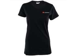 Conway Logoline T-Shirt K&#228; Damen Schwarz - M