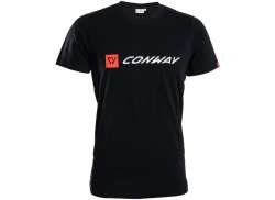 Conway Logoline T-Shirt K&#228; Schwarz - 2XL