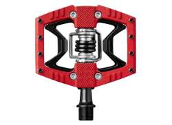 Crankbrothers Double-Shot 3 Pedale Rot/Schwarz