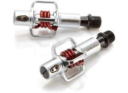 CrankBrothers Pedal Eggbeater 1 - Silber/Rot