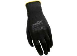 Cyclon Werkstatt Handschuhe PU-Flex Sw/Gelb - Gr&#246;&#223;e 10 (3)