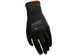 Cyclon Werkstatt Handschuhe PU-Flex Sw/Grau - Gr&#246;&#223;e 8 (3)
