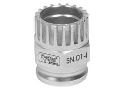 Cyclus SN-01-I Innenlager Abzieher Shimano Compact - Silber
