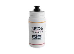 Elite Fly Trinkflasche Team 2024 Ineos Style Wei&#223; - 550cc