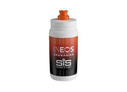 Elite Fly Trinkflasche Team 2024 Ineos Style Wei&#223;/Rot 550cc