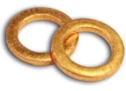 Elvedes O-Ring aus Kupfer für Hydraulische Bremssysteme (1)