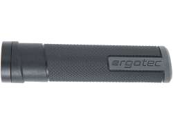 Ergotec Porto Handgriffe 133mm - Schwarz/Grau