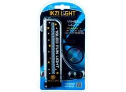 IKZI Speichenlicht - 16 LED Inklusive Batterien