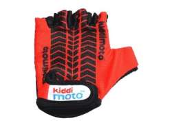 Kiddimoto Handschuhe Rot Reifen Medium