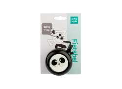 PexKids Kinder Fahrradklingel Panda - Schwarz/Wei&#223;