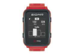 Sigma Id.Tri Sport Uhr + Sensorsatz - Rot