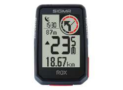 Sigma Rox 2.0 GPS Fahrrad-Navigation + Lenkerhalter - Sw