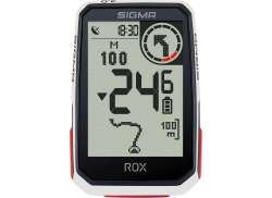 Sigma Rox 4.0 Fahrrad-Navigation Trittfrequenz - Wei&#223;