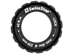 SwissStop Verschlussring Bremsscheibe F&#252;r. &#216;220mm - Schwarz