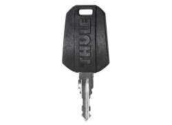 Thule N001 Kunststoff Key Ersatzschl&#252;ssel - Silber/Schwarz