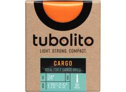 Tubolito Cargo/e-Cargo Schlauch 24 x 1.75 - 2.5 Pv - Orange.