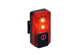 VDO Red Plus RL R&#252;cklicht + Bremslicht LED USB - Rot