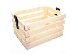 Woodybox Aus Holz Fahrrad-Kiste  - Braun