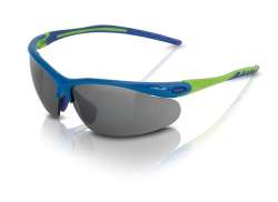 XLC Palma Radsportbrille Blau/Gr&#252;n/Grau