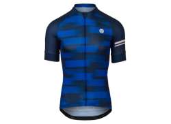 Agu Grainy Stripe Fahrradtrikot K&#228; Essential Herren Blau