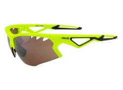 Agu Stark Radsportbrille Anti-Fog HD Fluor Gelb