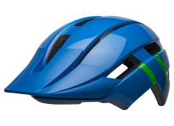 Bell Sidetrack II Helm Kinder Mips Strike Blauw/Groen