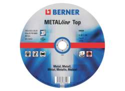 Berner Top Metall Line Schleifscheibe 115x6.0x22.2mm - Blau