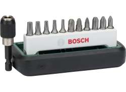 Bosch Bitsatz 12-Teilig TX/KR - Silber/Gr&#252;n