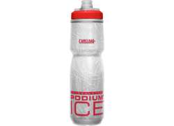 Camelbak Podium Ice Trinkflasche Vuur Rot/Silber - 600cc