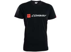 Conway T-Shirt Logoline K&#228; Schwarz - 2XL