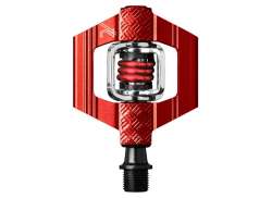 Crankbrothers Candy 2 Pedale SPD Aluminium - Rot