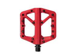 Crankbrothers Stamp 1 Small Pedal Alu - Rot