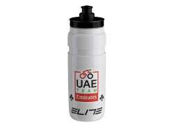 Elite Fly Trinkflasche 2024 UAE Team Emirates Wei&#223; - 750ml