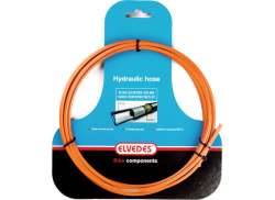 Elvedes Hydraulische Bremsleitung &#216;5mm 3 Meter - Orange