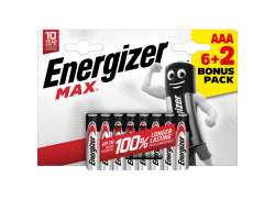 Energizer Max Batterien AAA LR03 - Silber (8)