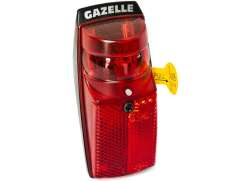 Gazelle Spanninga SPX-B R&#252;cklicht LED - Schwarz/Rot