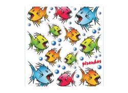 HBS Aufklebersatz Piranhas - Multicolor