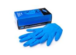 ParkTool MG-3 Werkstatt Handschuhe Nitril Blau - Gr&#246;&#223;e L