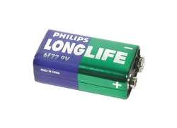 Philips Batterie 6F22 Longlife 9 Volt