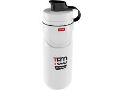 Polisport T500 Thermo Trinkflasche Wei&#223;/Rot - 500cc