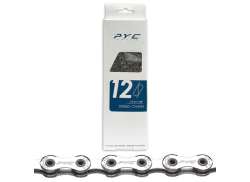 PYC Fahrradkette Light 11/128\" 12V 126 Glieder - Silber