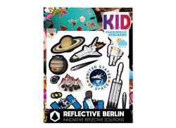 Reflective Berlin Reflexion Aufkleber K.I.D. Space - Multi