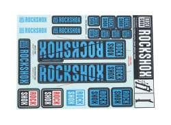 RockShox Aufkleber Set F&#252;r. &#216;35mm Gabel - Blau