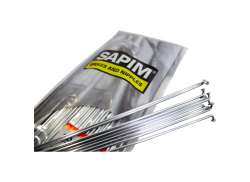 Sapim Leader Speiche 14 x 280mm J-Bend Inox - Silber (1)