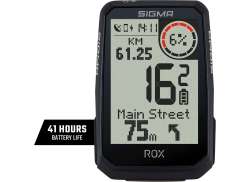 Sigma ROX 4.0 Fahrradcomputer Endurance GPS Top Mount - Sw