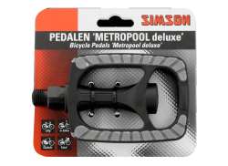 Simson Metropol Deluxe Pedale 021984 - Schwarz